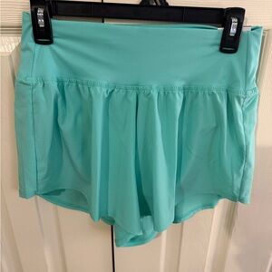 NWT DSG Aquamarine Flared Skort Shorts